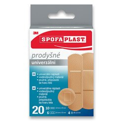 3M Spofaplast 176 - hypoalergenní náplast - univerzální, 20 ks