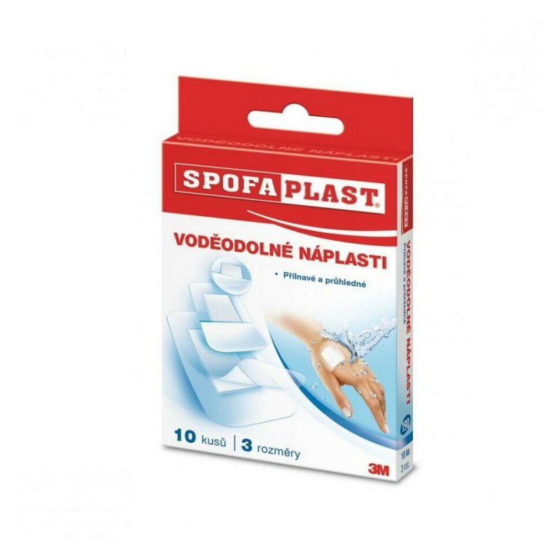 3M Spofaplast® Voděodolné náplasti 190N, mix, 10ks