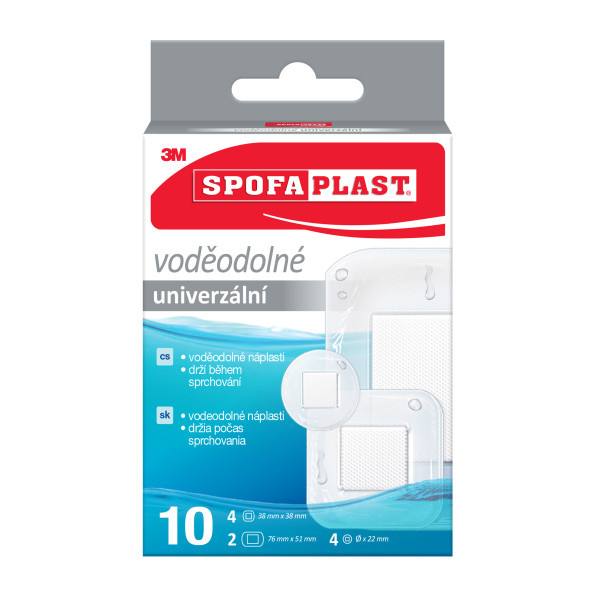 3M Spofaplast® Voděodolné náplasti 190N, mix, 10ks
