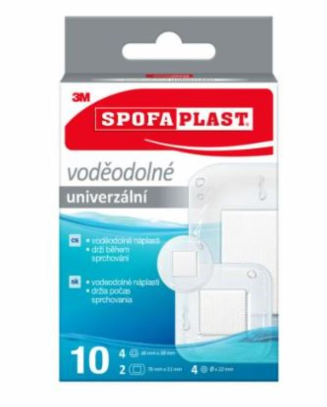 3M Spofaplast® Voděodolné náplasti 190N, mix, 10ks