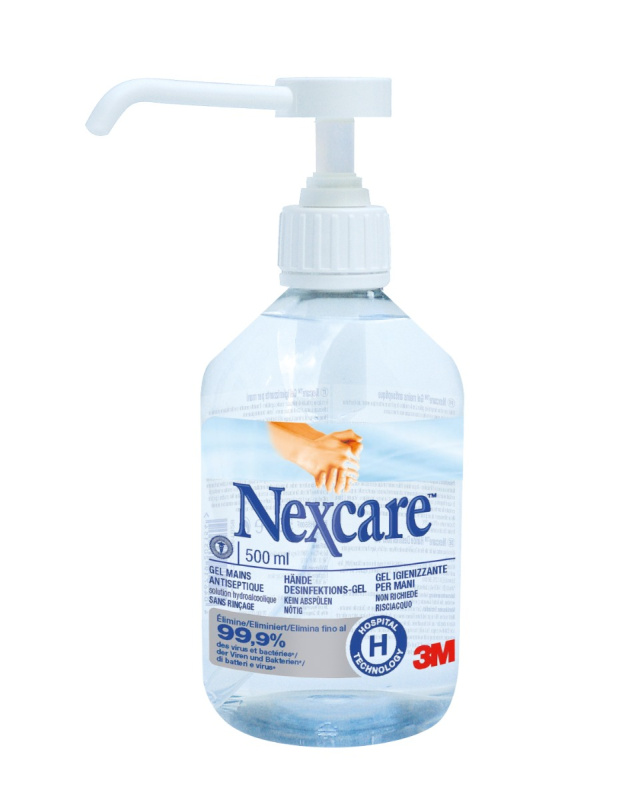 3M Nexcare - dezinfekční gel na ruce - 500 ml