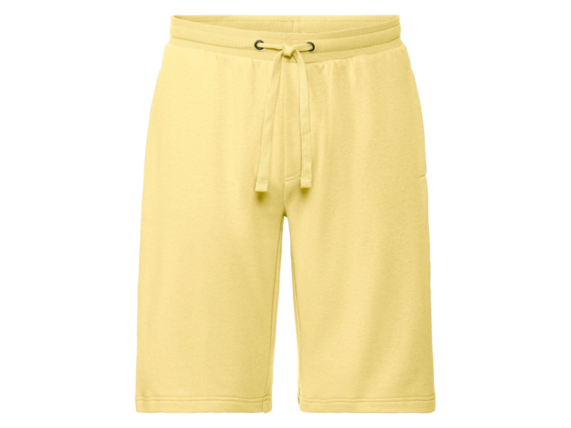 Livergy® Pánské teplákové kraťasy (XL (56/58), žlutá)