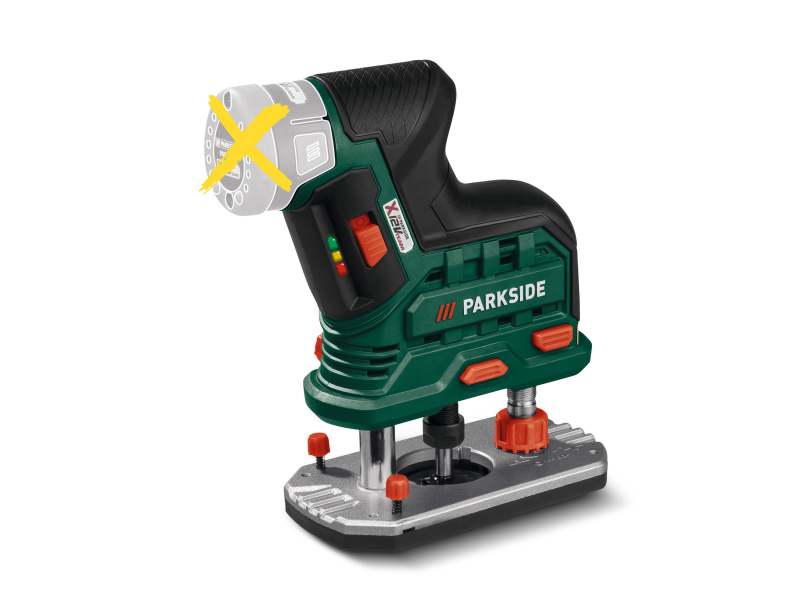 Parkside® Aku horní frézka Pofa 12 B3 – bez akumulátoru a nabíječky
