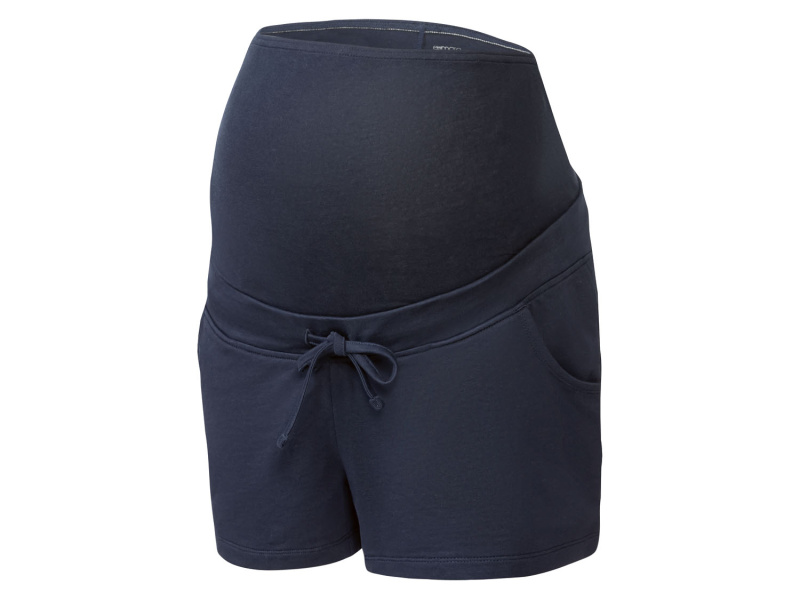 esmara® Dámské těhotenské šortky (XS (32/34), námořnická modrá)