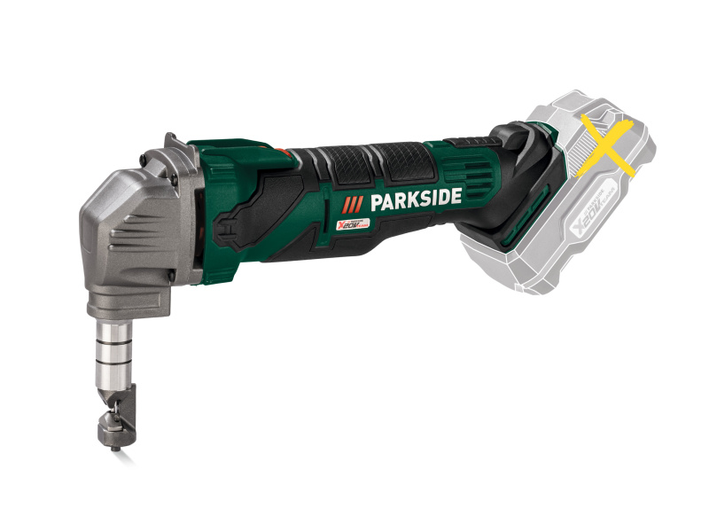 Parkside® Aku prostřihovač plechu Pmka 20-Li A1 – bez akumulátoru a nabíječky