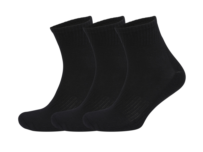Crivit Pánské sportovní ponožky s BIO bavlnou, 3 páry (39-42)