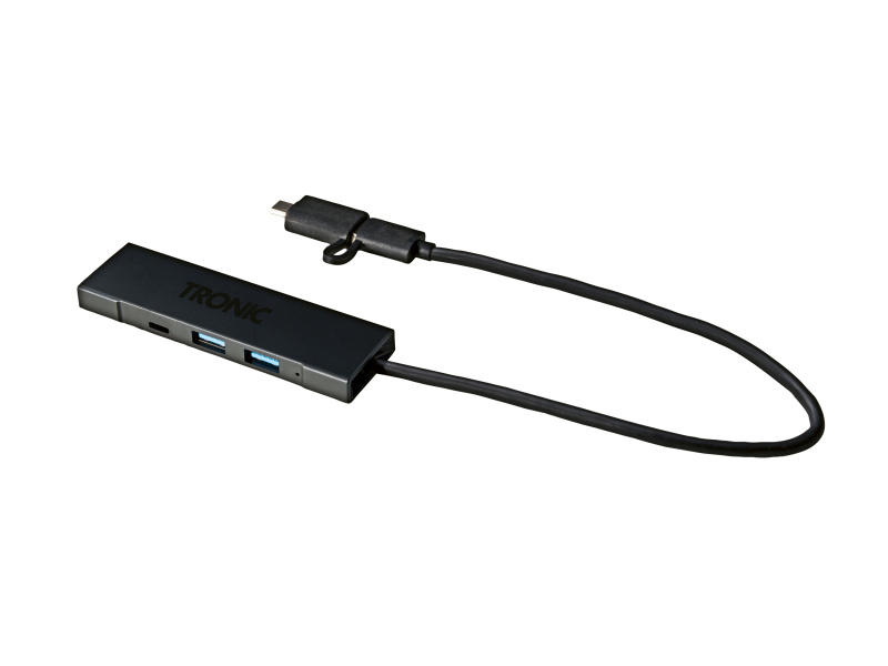 Tronic® USB rozbočovač / Rychlonabíječka (Usb rozbočovač – 2x Usb-A a 2x Usb-C)