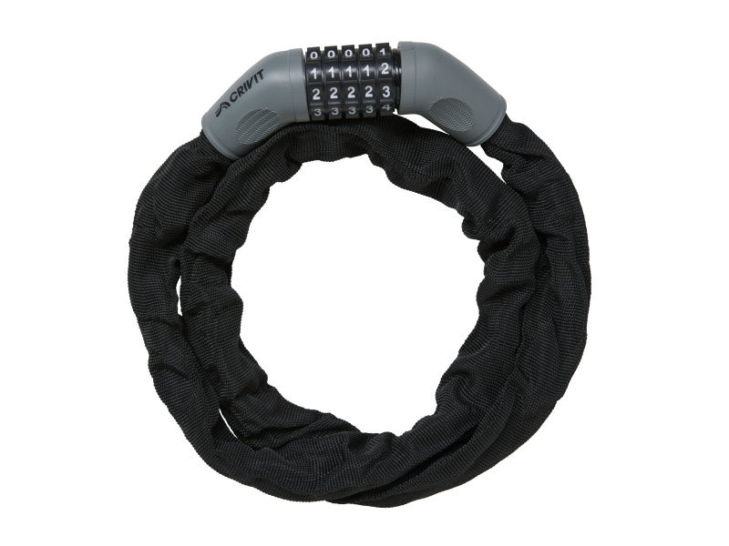Crivit Zámek na jízdní kolo (Řetězový zámek s číselným kódem)