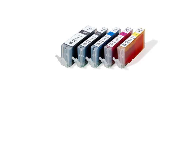 Náplně do tiskárny Canon, Epson, HP (Multipack 580/581Xxl pro Canon)