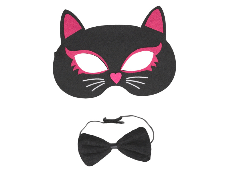 Dětské doplňky na karneval (kočka, one size)