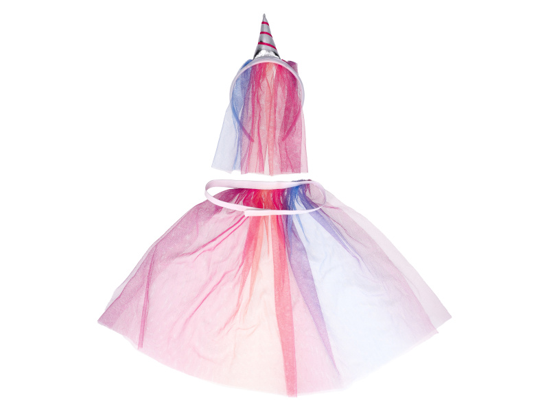 Dětské doplňky na karneval (jednorožec, one size)