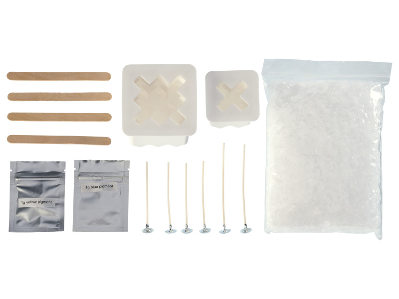 crelando® Sada na výrobu svíček (bublinová kostka)