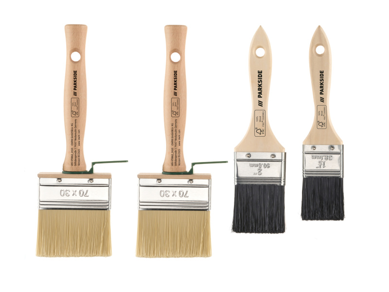 Parkside® Sada štětců, 4dílná / 8dílná (sada štětců, 4dílná)