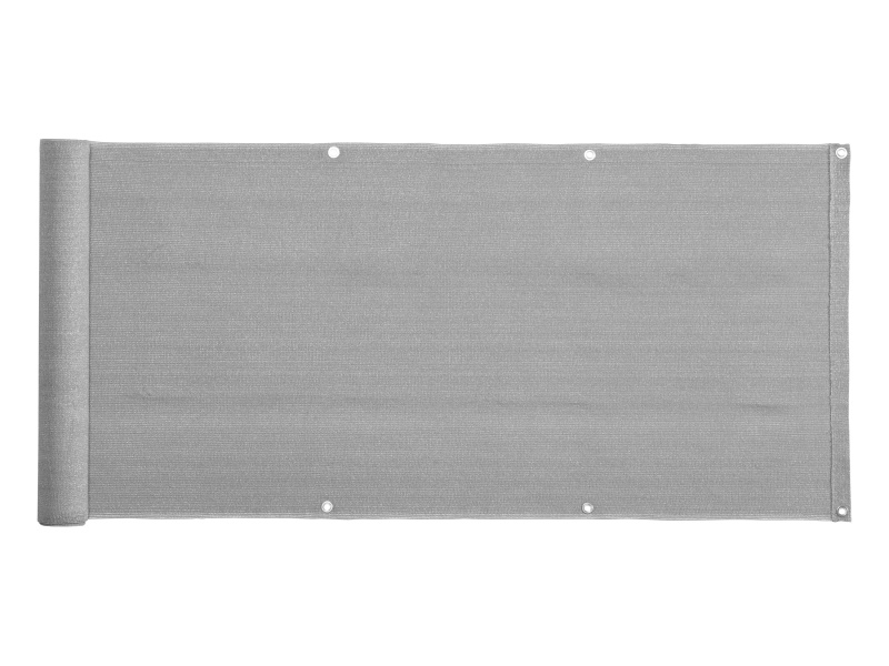Livarno® Balkonová clona, 600 x 75 cm / Stínicí clona na plot, 500 x 100 cm (balkonová zástěna, 600 x 75 cm, světle šedá)