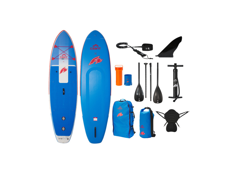 Crivit Dvoukomorový paddleboard Allround 10′6″