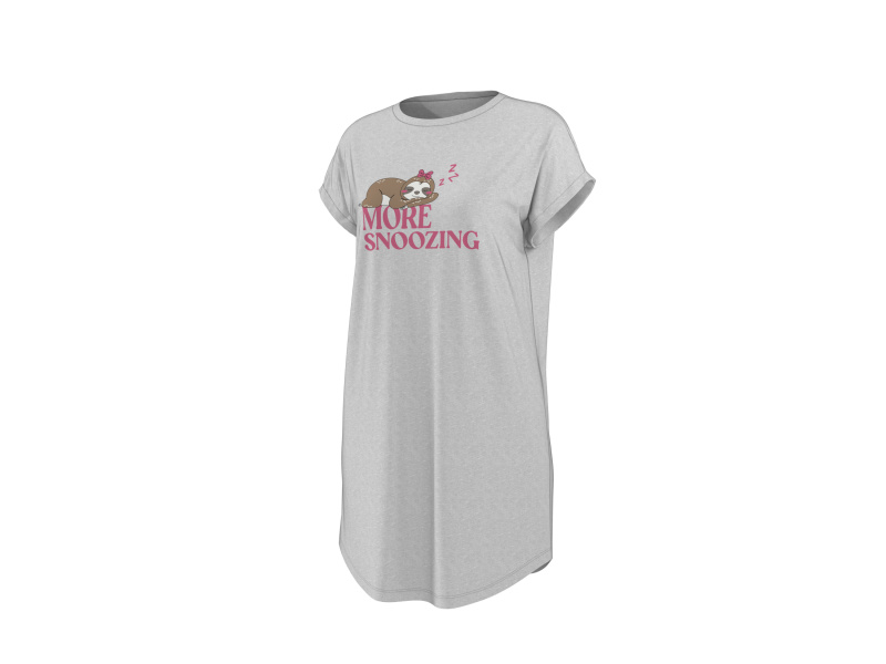 esmara® Dámská noční košile (šedá, S(36/38))