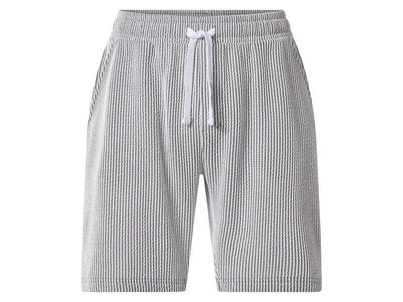esmara Men Pánské kraťasy (černá/bílá, S (44/46))