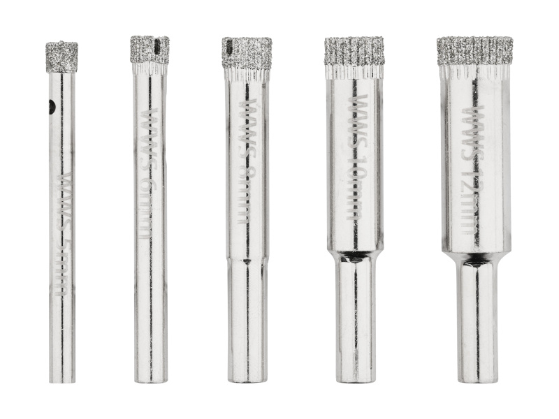 Parkside® Multifunkční vrtáky / Děrovací vrtáky / Vrtáky na sklo a dlaždice (Vrtáky s diamantovým hrotem)