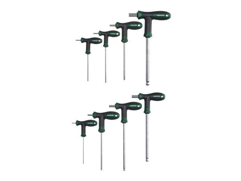 Parkside® Sada inbusových / hvězdicových klíčů Psss 8 B1, 8dílná (inbusové klíče)