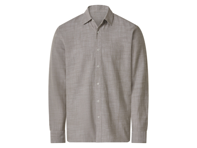 esmara Men Pánská košile "Regular Fit" (hnědá, XXL (45/46))