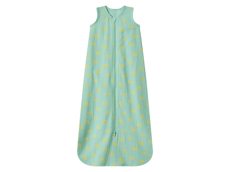 lupilu® Dětský spací pytel s BIO bavlnou (zelená, 90)