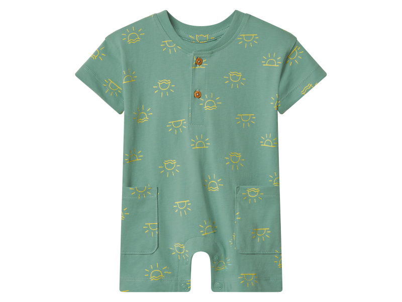 lupilu® Dětský overal s BIO bavlnou (zelená, 62/68)