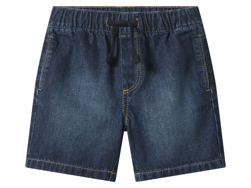 lupilu® Dětské džínové kraťasy (Stuha/tmavě modrá, 110/116)