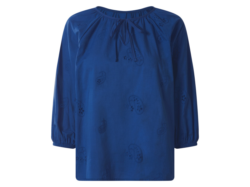 esmara® Dámská blůza (modrá, L (44/46))