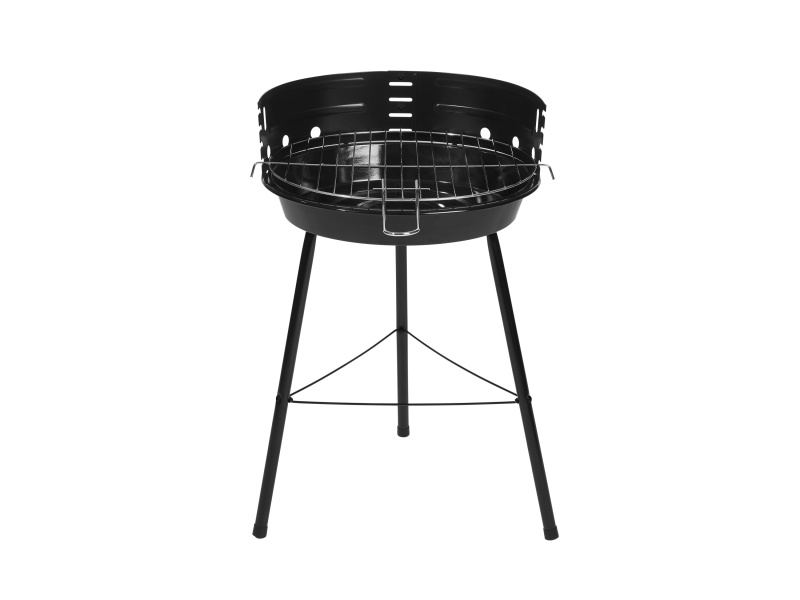 Grillmeister KulatĂ˝ gril na dĹ™evÄ›nĂ© uhlĂ, Ă� 33 cm