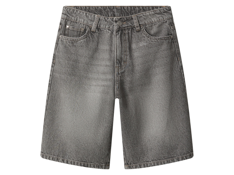 Esmara Kids Chlapecké džínové kraťasy "Loose Fit" (šedá, 158/164)