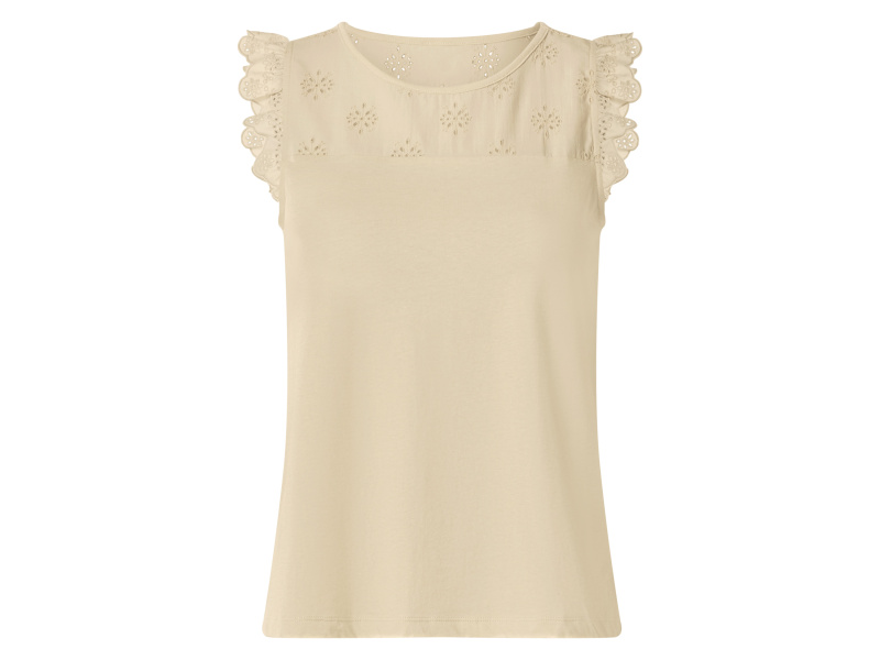 esmara® Dámský top (béžová, S(36/38))