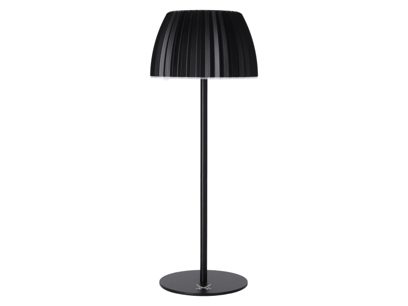 Sansibar Nabíjecí LED stolní lampa s USB a dotykovým stmívačem (černá)