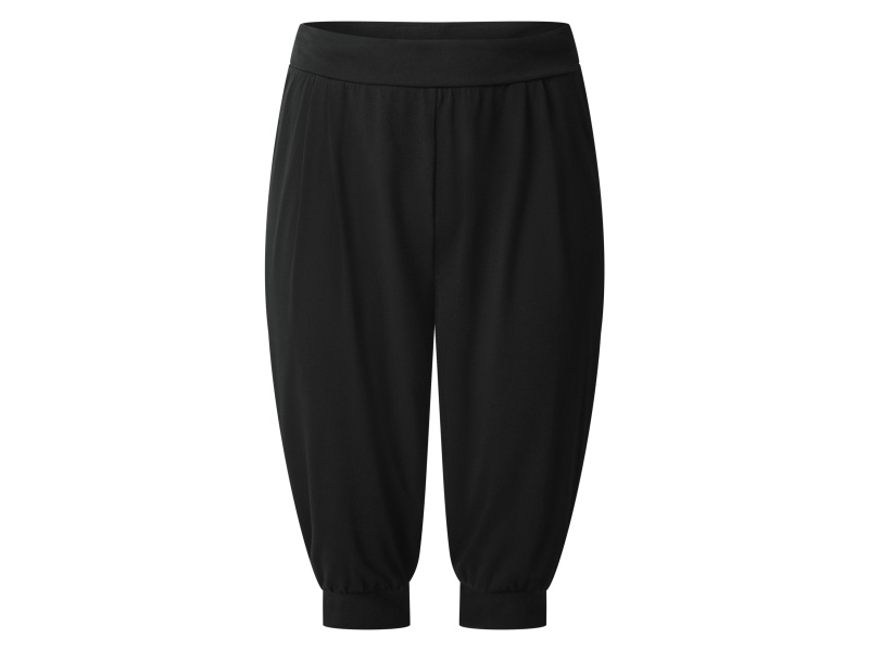 esmara® Dámské capri kalhoty XXL / Dámské kalhoty se širokými nohavicemi XXL (krátká, XL (48/50))