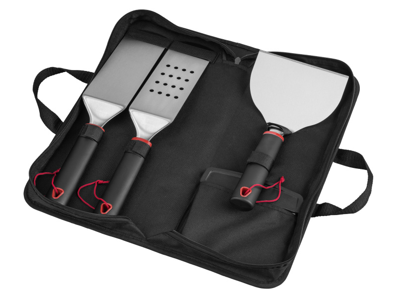 Grillmeister Sada grilovacích příborů / Sada grilovacích obraceček (grilovací obracečky)