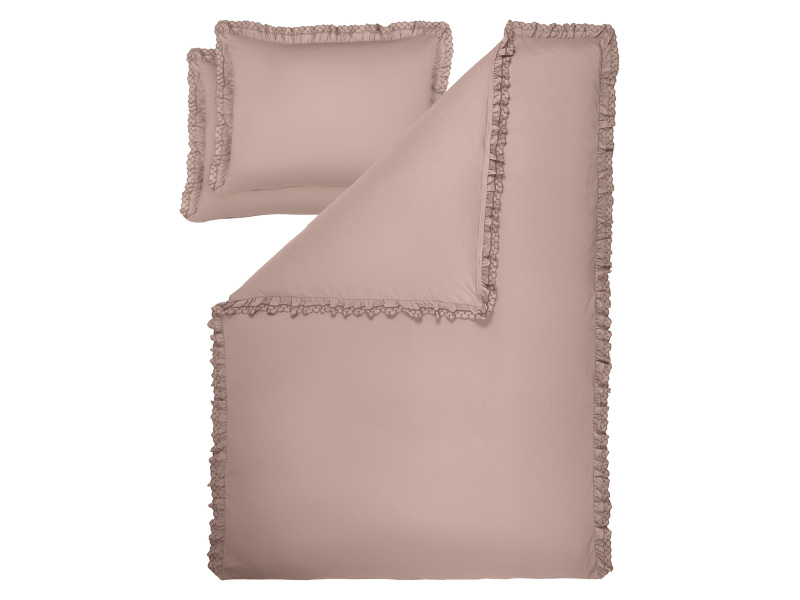 Livarno® Ložní povlečení z mikrovláknitého saténu, 220 x 240 cm, 70 x 90 cm (světle růžová)