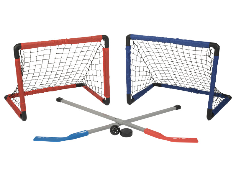 lupilu® Discgolfová sada / Herní set bean bag / Sada na roundnet / Street hokejová sada (Street Hockey)