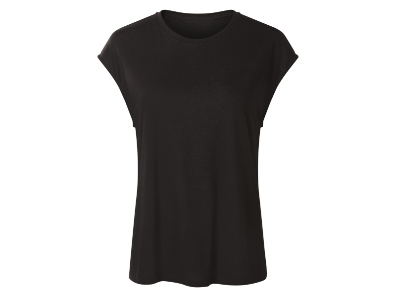 esmara® Dámský lněný top (černá, XS (32/34))