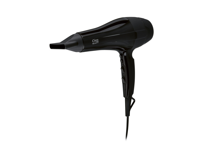 Cien Beauty Vysoušeč vlasů s iontovou technologií AC Profi Chac 2400 C3 (černá)