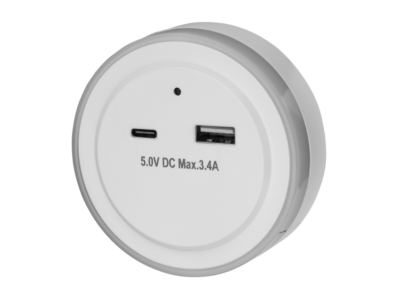 Livarno® Noční LED světlo (senzor jasu a USB port)