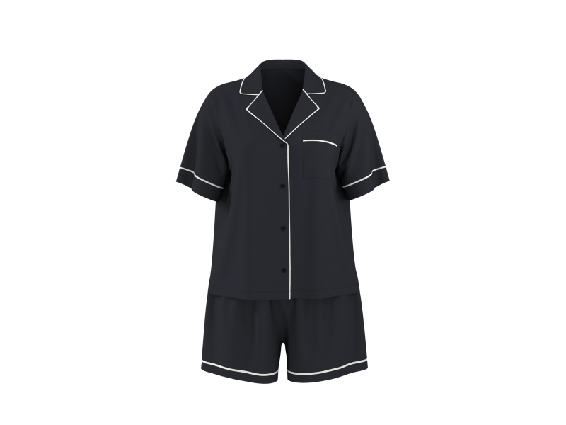 Esmara® Dámské pyžamo (černá, Xl(48/50))