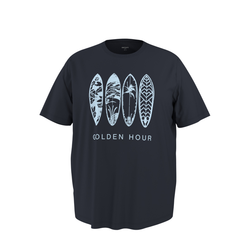 Esmara MEN Pánské triko XXL (navy modrá, 3XL (64/66))
