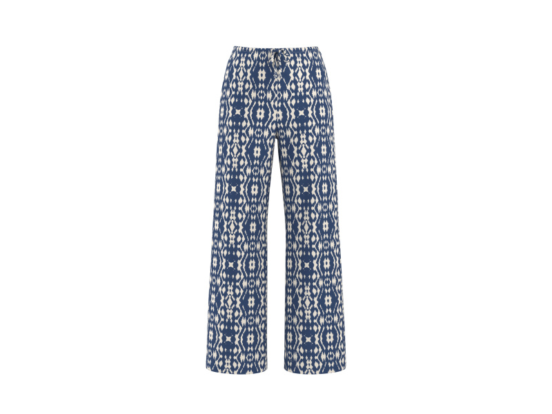 Esmara® Dámské kalhoty "Wide Leg" (modrá, S(36/38))