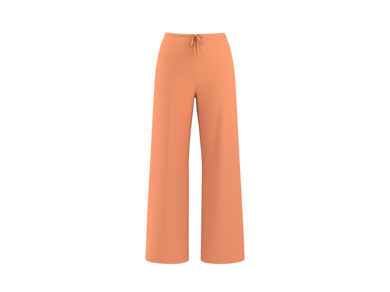 Esmara® Dámské kalhoty "Wide Leg" (oranžová, Xs(32/34))