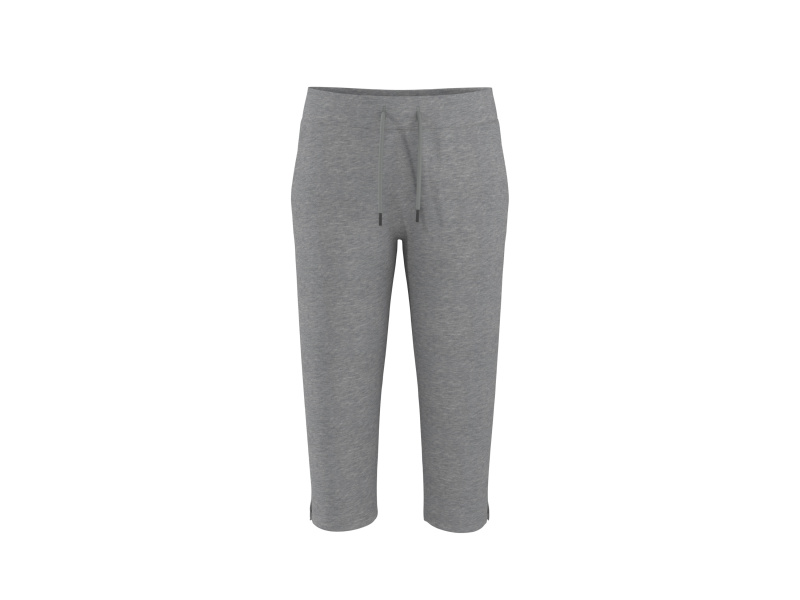 Esmara® Dámské capri kalhoty (šedá, S(36/38))