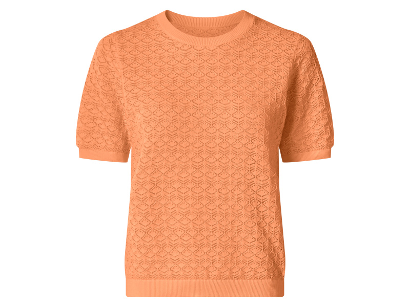 Esmara® Dámský svetr s krátkým rukávem (oranžová, M (40/42))