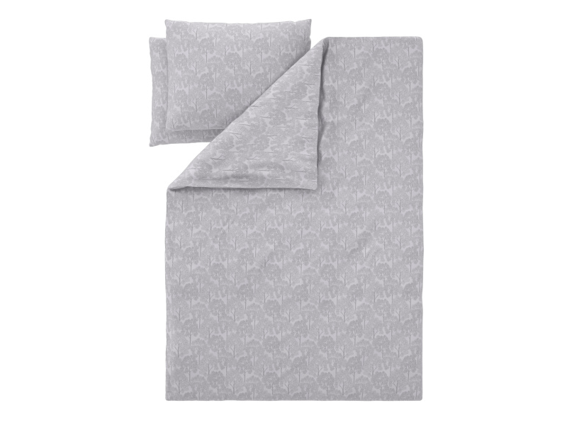 Livarno® Saténové ložní povlečení, 200 x 220 cm, 70 x 90 cm (šedá)