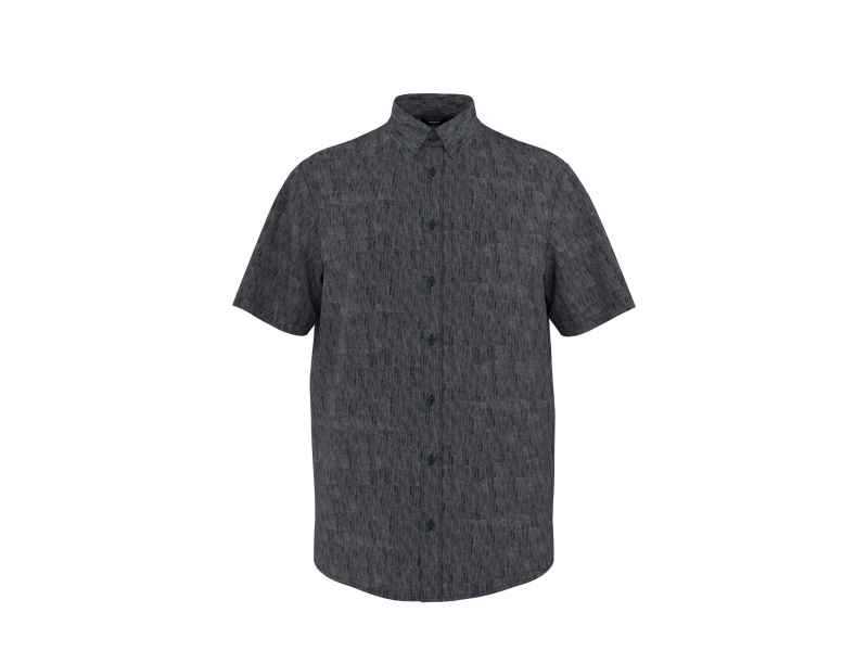 Esmara MEN Pánská lněná košile Premium (navy modrá, M(39/40))