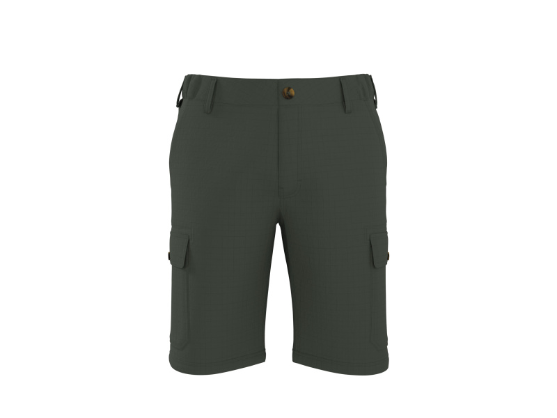 Esmara MEN Pánské cargo bermudy (zelená, L (52/54))