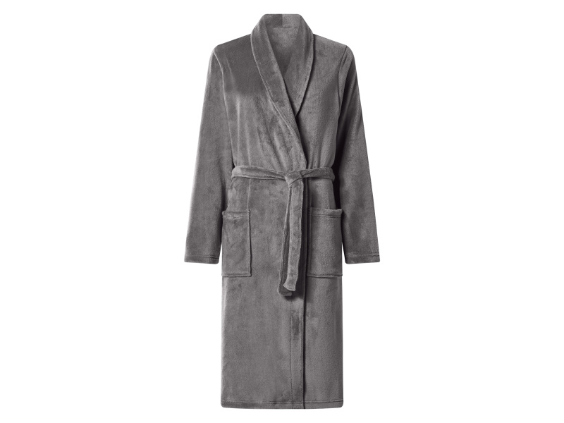 Livarno® Dámský / Pánský župan (šedá, XL)