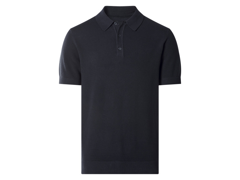 Esmara MEN Pánské pletené polotriko (navy modrá, L (52-54))